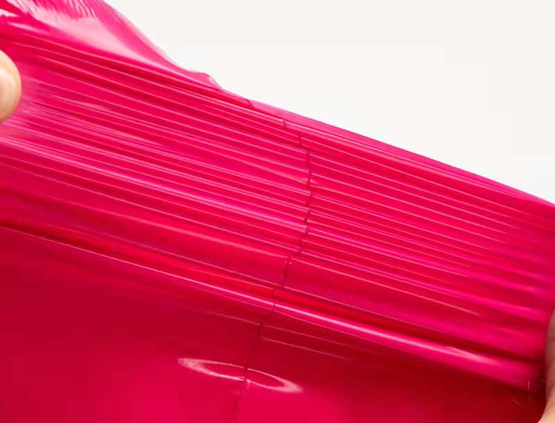 浠水玫红色快递袋-05